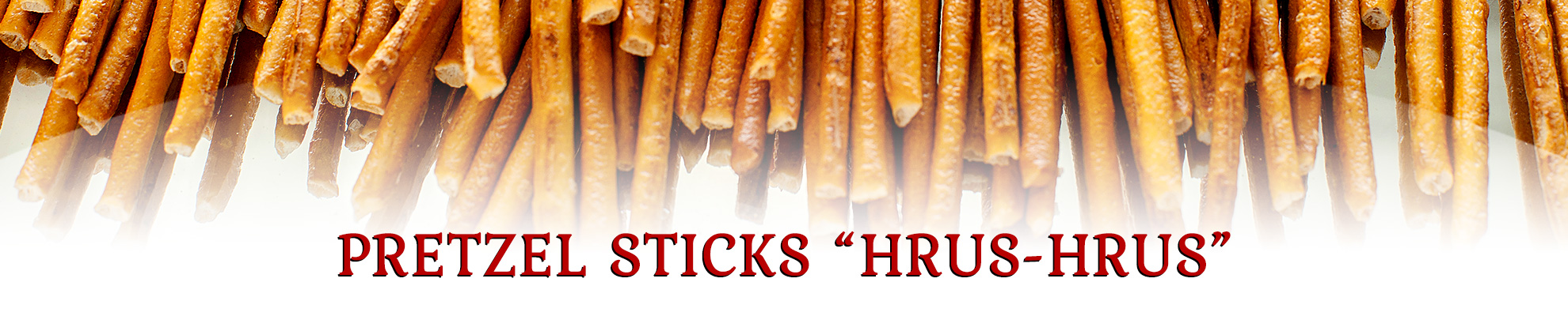 “Hrus-Hrus” pretzel sticks with Sesame (50g)