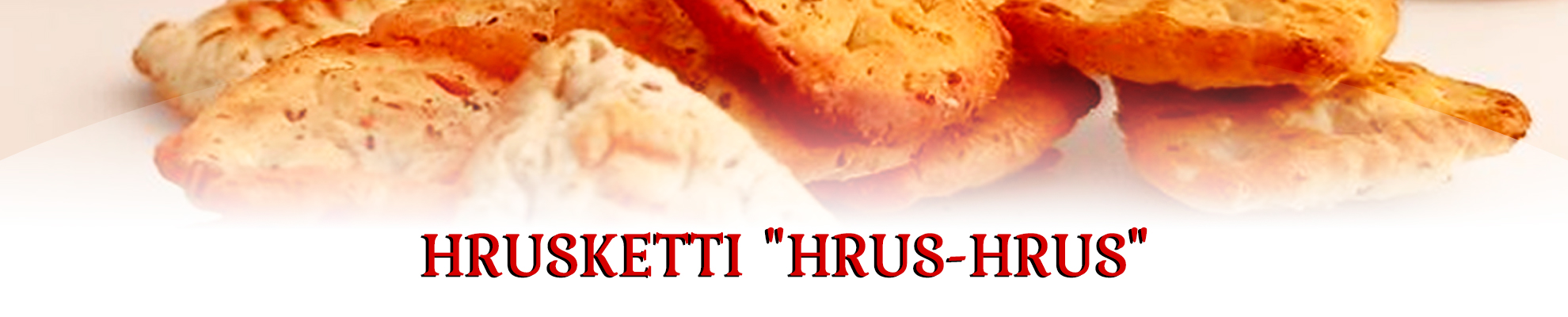Salty biscuits Hrusketti